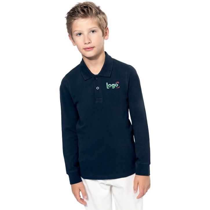 Image produit alternative Polo manches longues enfant