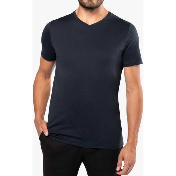 Image produit alternative T-shirt Supima® col V manches courtes homme