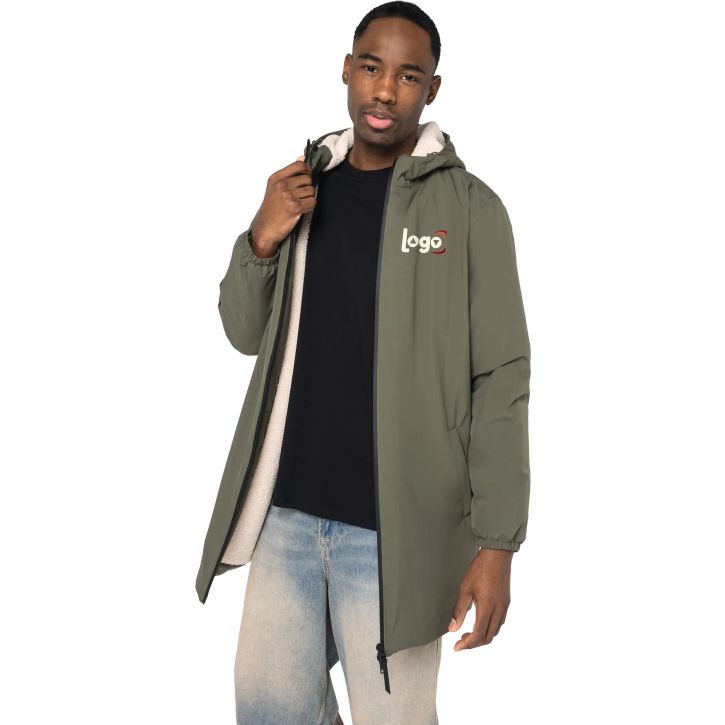 Image produit Veste imperméable doublée en sherpa unisexe