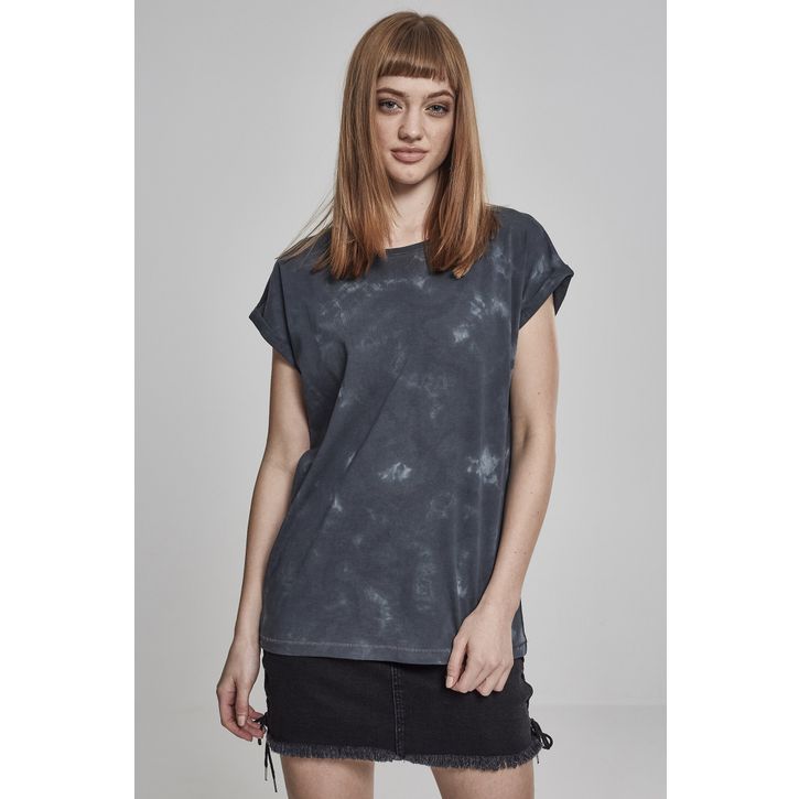 Image produit alternative Ladies Batik Dye Extended Shoulder Tee