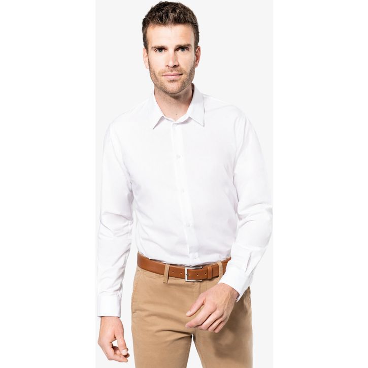 Image produit alternative Chemise popeline manches longues homme
