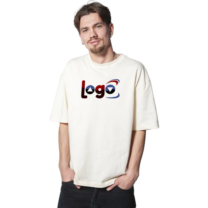 Image produit alternative Heavyweight oversized crew neck T-shirt