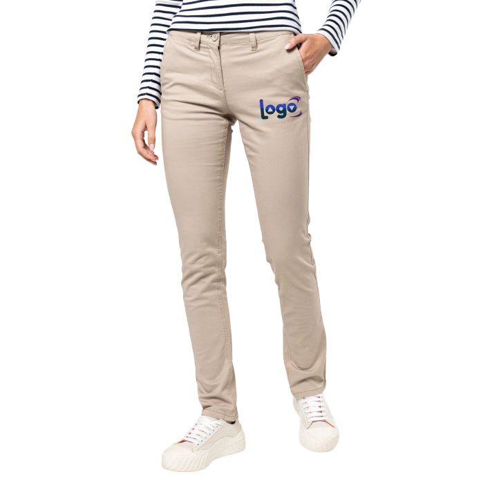 Image produit alternative Pantalon chino femme