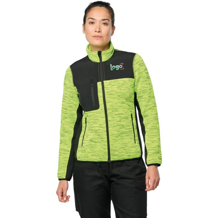 Image produit alternative Veste recyclée en polytricot femme