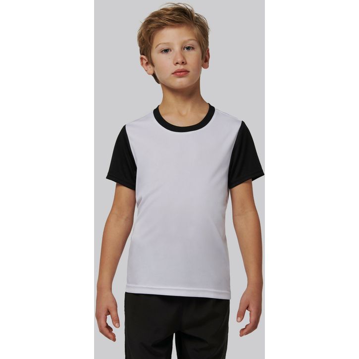 Image produit alternative Maillot manches courtes bicolore enfant