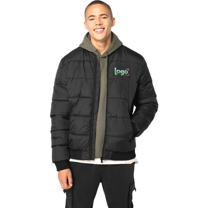 Image produit Veste matelassée à col teddy unisexe