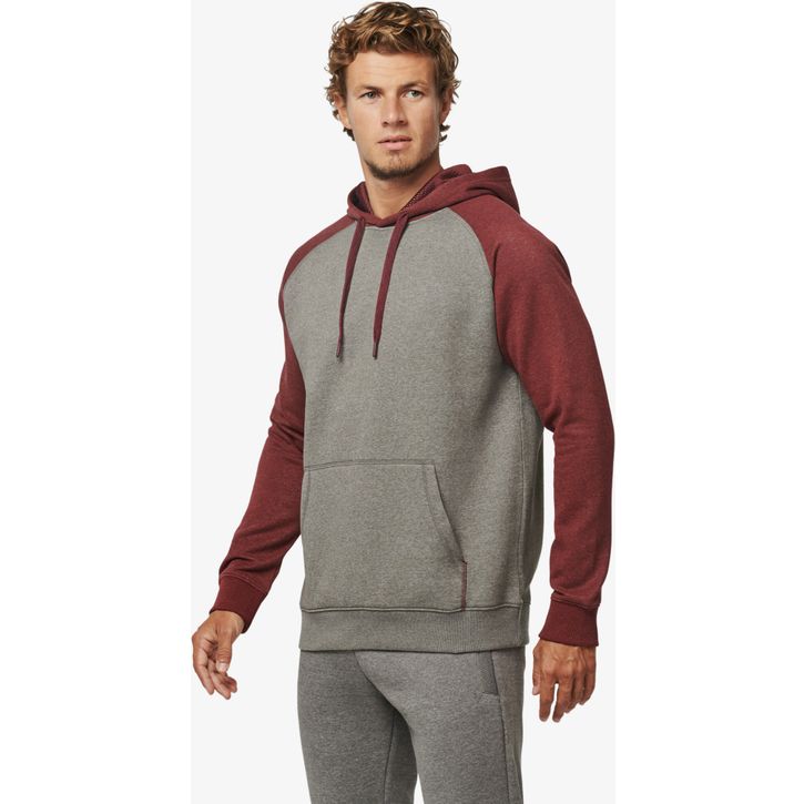 Image produit alternative Sweat-shirt capuche bicolore adulte