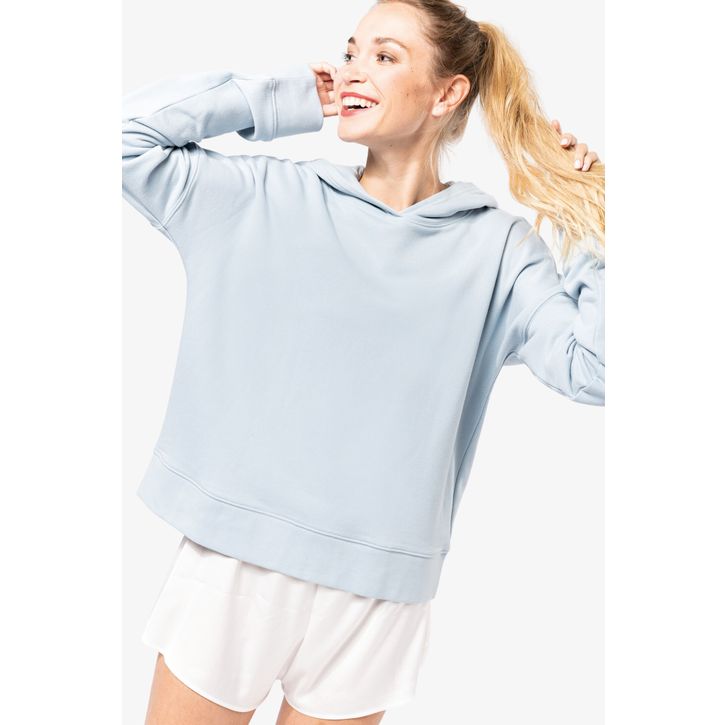 Image produit alternative Sweat-shirt capuche Lounge bio femme