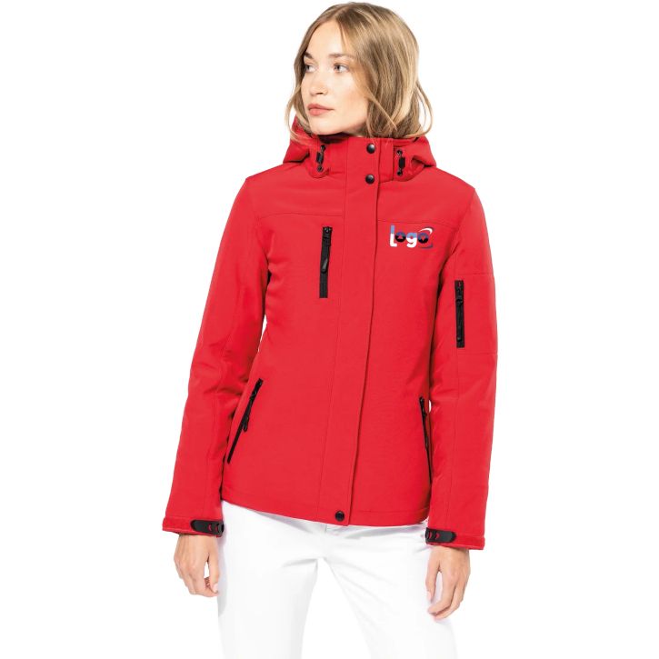 Image produit alternative Parka softshell doublée à capuche pour femme