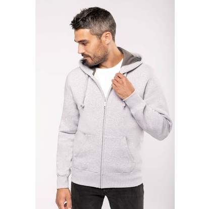 Image produit alternative Sweat-shirt zippé capuche unisexe