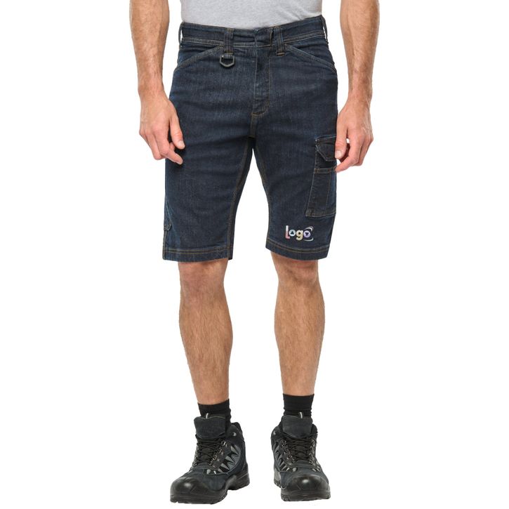 Image produit alternative Bermuda denim multipoches homme