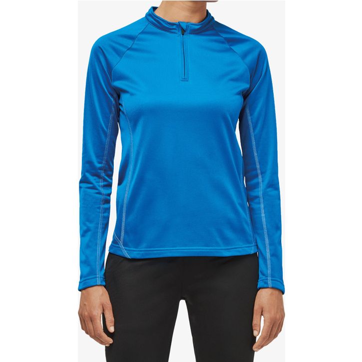 Image produit alternative Sweat running 1/4 zip femme