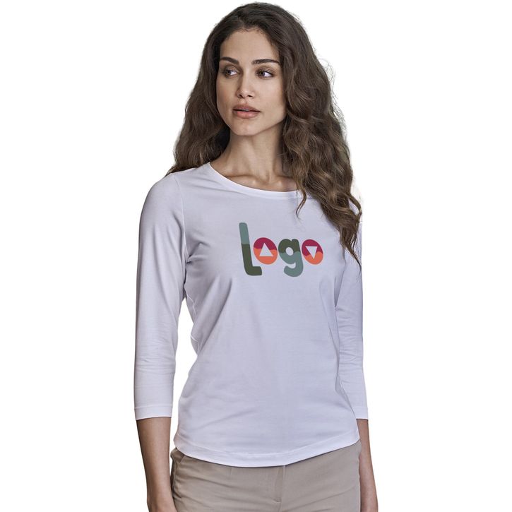 Image produit alternative Ladies 3/4 Sleeve Stretch Tee