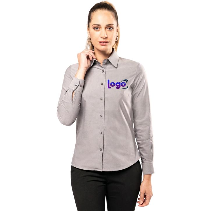 Image produit alternative Chemise Oxford manches longues femme
