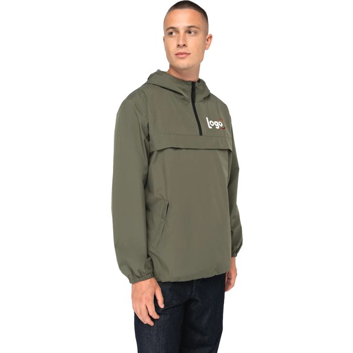 Image produit Veste coupe-vent imperméable quart zip unisexe