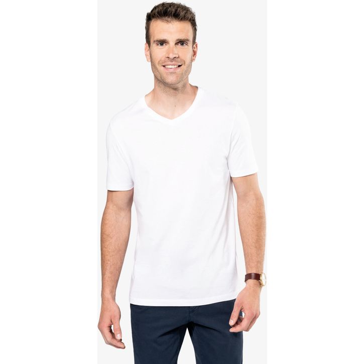 Image produit alternative T-shirt Supima® col V manches courtes homme