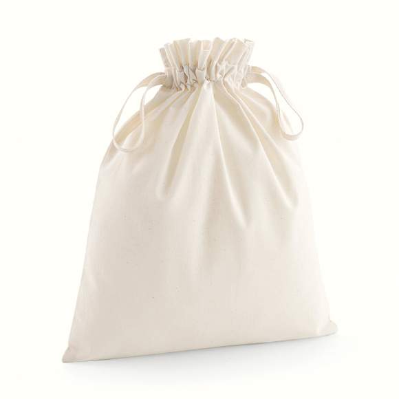 Organic Cotton Drawcord Bag