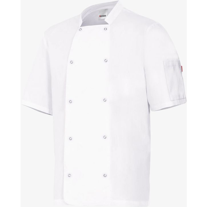 Image produit alternative Veste de cuisinier manches courtes avec boutons pression