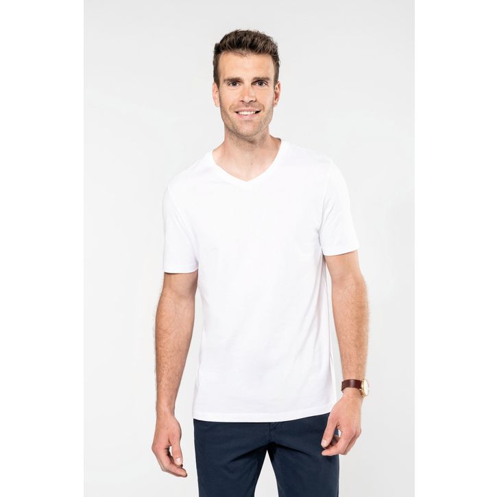 Image produit alternative T-shirt Supima® col V manches courtes homme