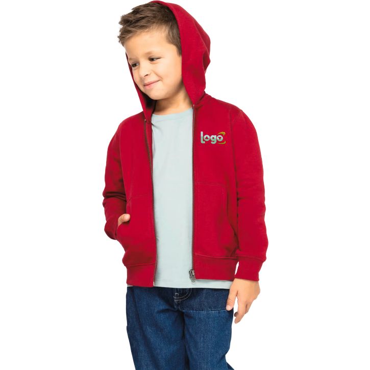 Image produit Sweat zippé à capuche Enfant 