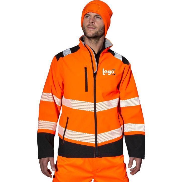 Image produit alternative Printable ripstop safety softshell jacket
