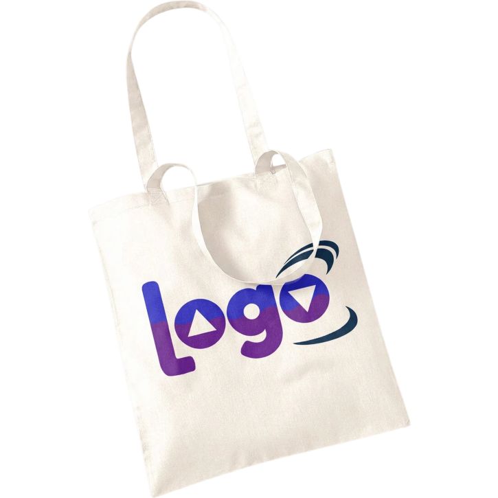 Image produit alternative Sac coton anses longues