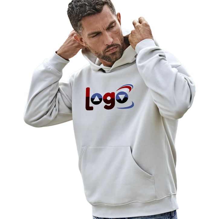 Image produit alternative Unlabeled Heavy Loose Fit Hooded Sweatshirt