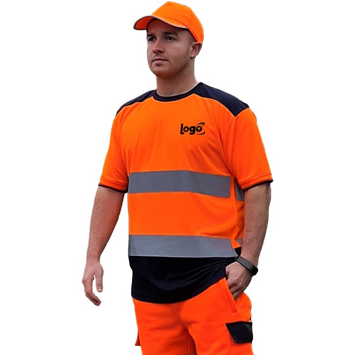 Image produit alternative T-Shirt bicolore hi-vis