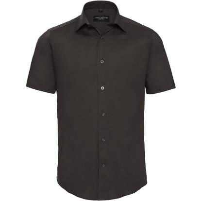 Image produit alternative Men’s short sleeve fitted stretch shirt