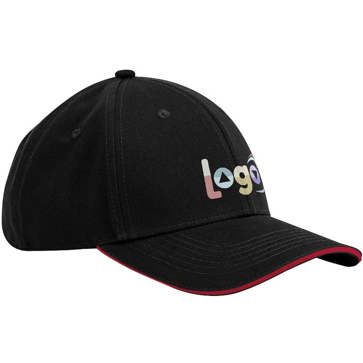 Image produit alternative Casquette classique 6 panneaux en coton biologique EarthAware  - visière sandwich