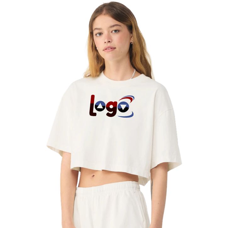Image produit alternative Women's garment dye cropped tee