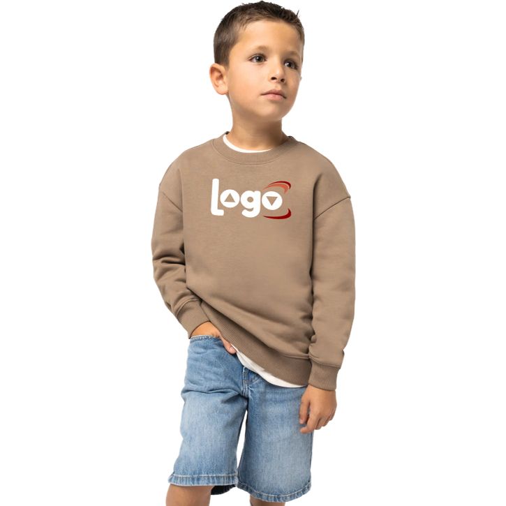 Image produit Sweat-shirt à col rond oversize enfant