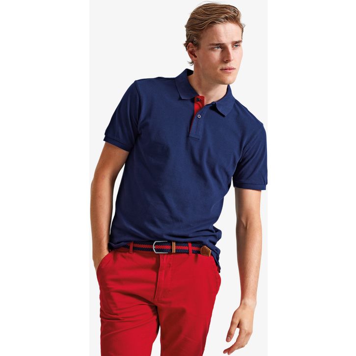 Image produit alternative Polo contrasté coupe classique homme