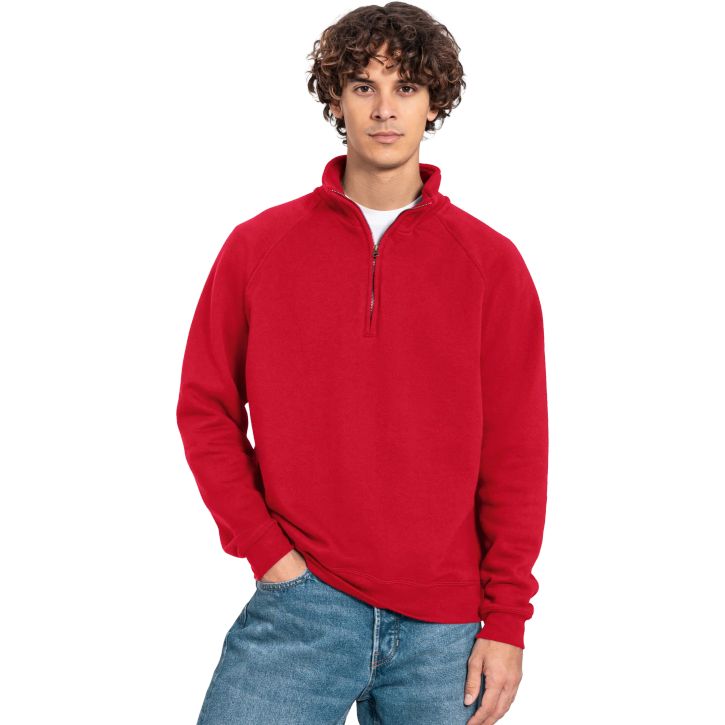 Image produit alternative Iconic Premium Zip Neck Sweat
