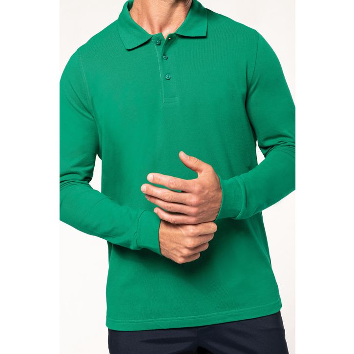 Image produit alternative Polo manches longues homme