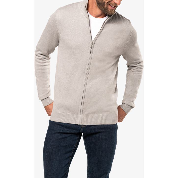 Image produit alternative Cardigan zippé homme