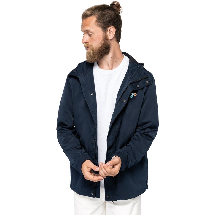 Image produit alternative Veste écoresponsable à capuche unisexe