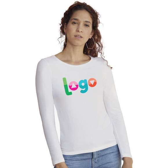 Valueweight Long Sleeve T Lady-Fit
