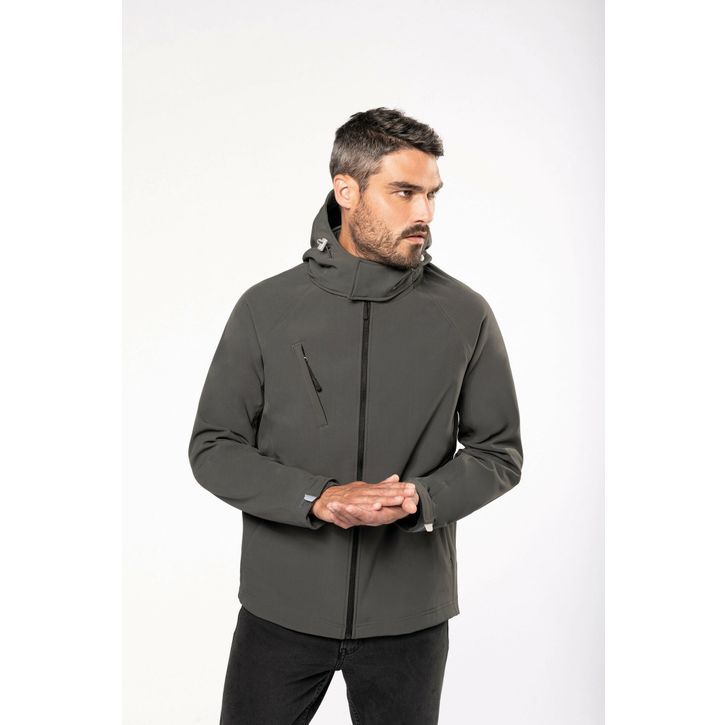 Image produit alternative Veste softshell à capuche homme