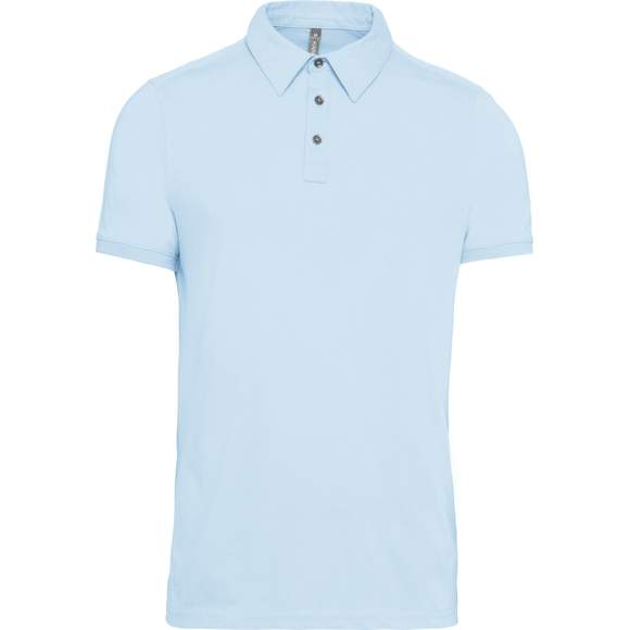 Polo jersey manches courtes homme