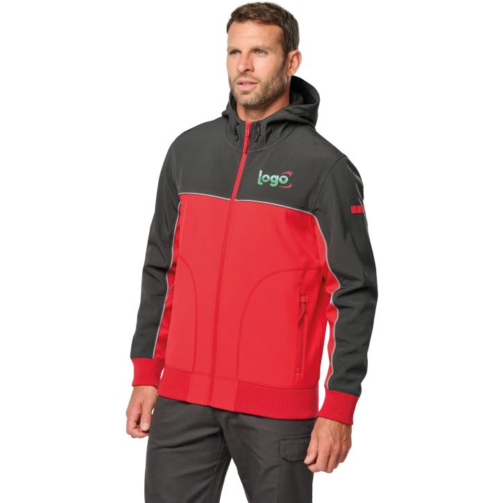 Image produit alternative Veste softshell 3 couches BIONIC-FINISH® ECO unisexe