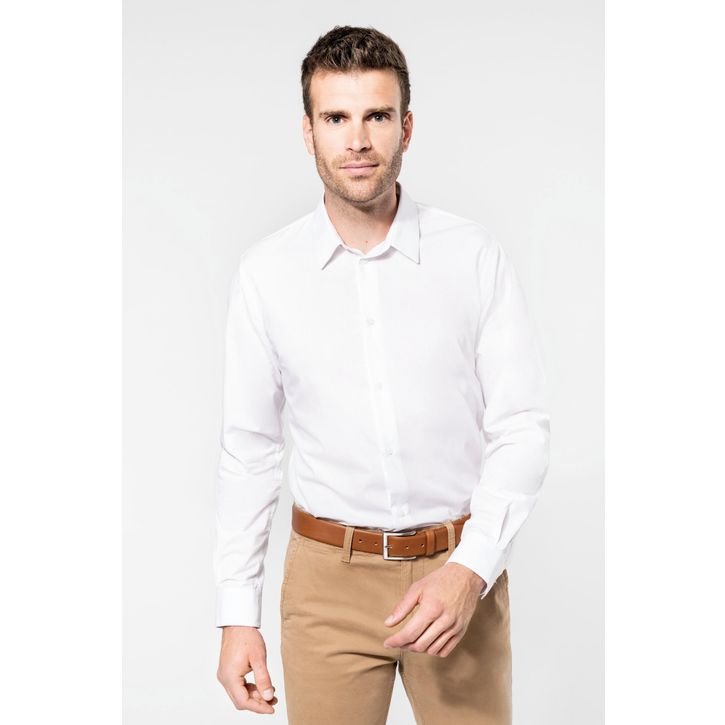 Image produit alternative Chemise popeline manches longues homme