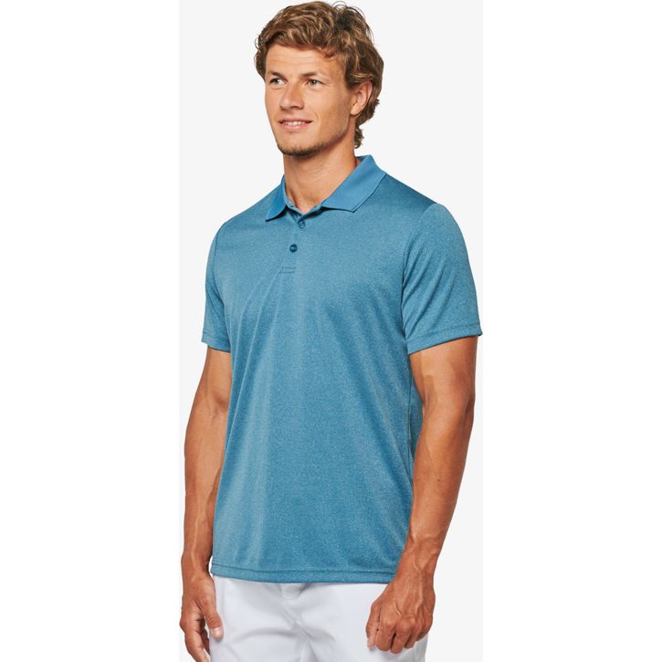 Image produit alternative Polo chiné manches courtes adulte