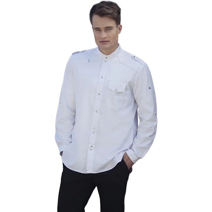 Image produit alternative Men's Long-Sleeve Chef Shirt New-Identity