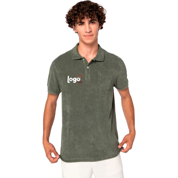Image produit Polo Towel Terry homme - 210g