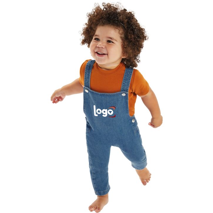 Image produit alternative Baby rocks denim dungarees