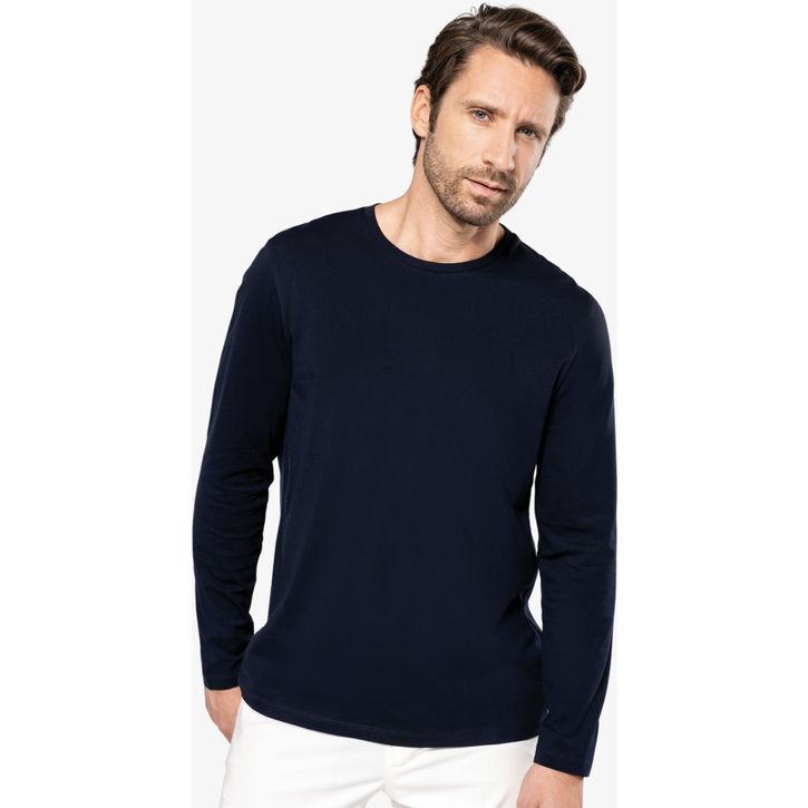 Image produit alternative T-shirt Supima® col rond manches longues homme