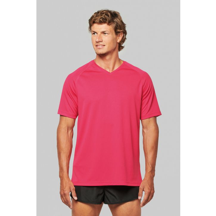 Image produit alternative T-shirt de sport manches courtes col v homme