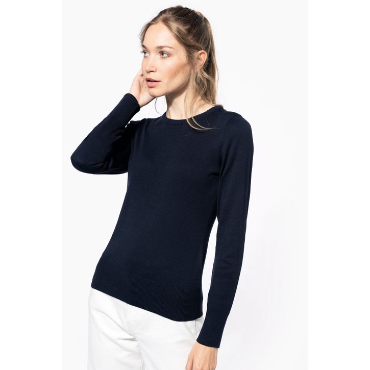 Image produit alternative Pull col rond femme