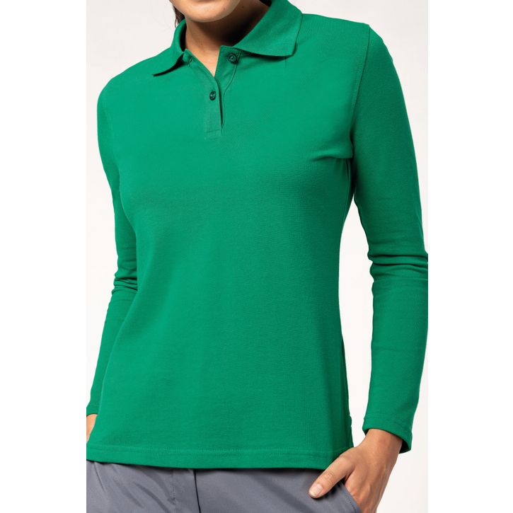 Image produit alternative Polo manches longues femme